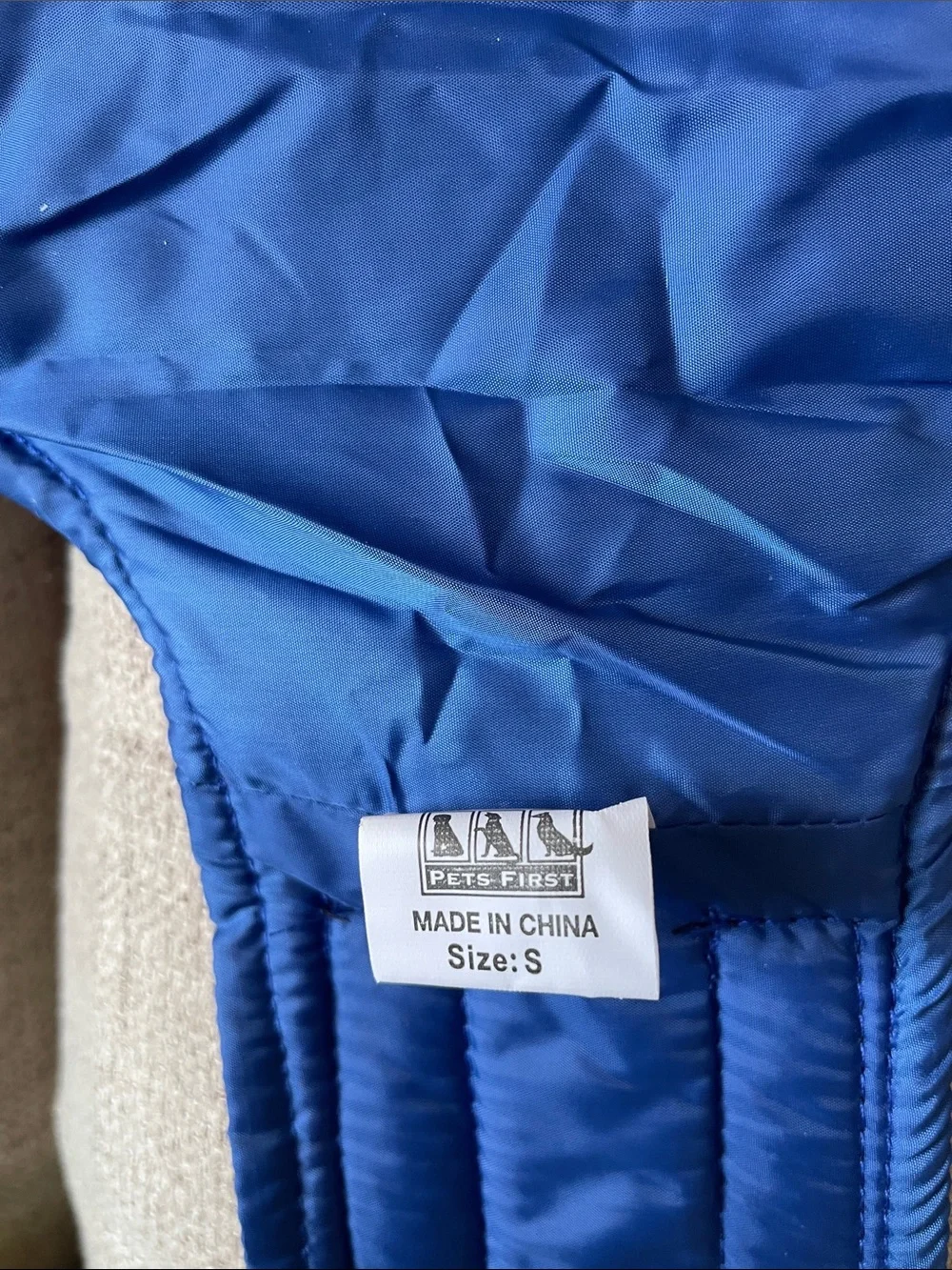 Pets First knicks puffer